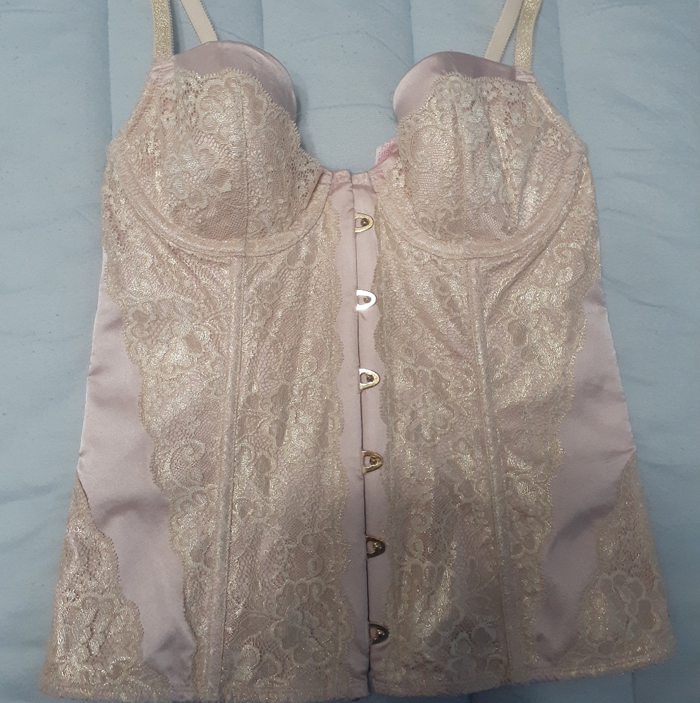 **SOLD**Pink victoria secret corset